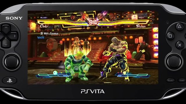 Street Fighter X Tekken PS Vita E3 2012 Guy and Cody Trailer