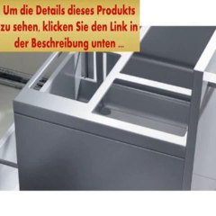 Angebote Hailo Abfallsorter Triple XL mit 3-fach-Trennung für 60 cm Schrankbreite / XT Inset 60.3/60 / Mülleimer