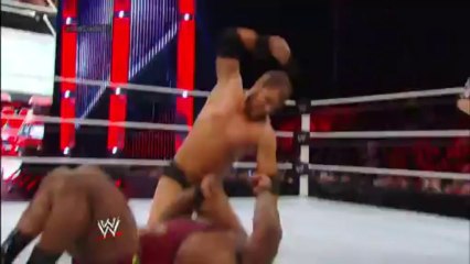 Big E Langston vs. Curtis Axel continues - WWE App Exclusive