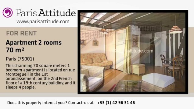 1 Bedroom Apartment for rent - Châtelet, Paris - Ref. 852