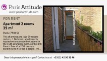 1 Bedroom Apartment for rent - Motte Piquet Grenelle, Paris - Ref. 6109