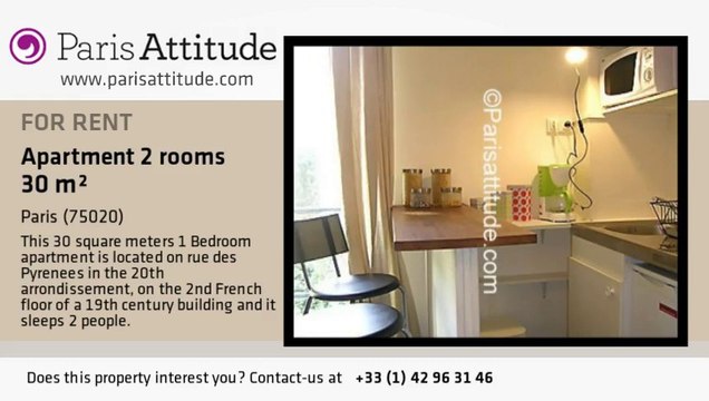 1 Bedroom Apartment for rent - Place des Fêtes, Paris - Ref. 4760