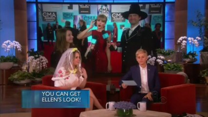 Kaley Cuoco on Ellen
