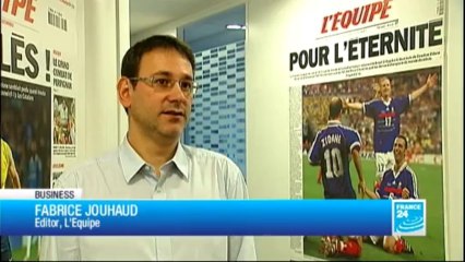 BUSINESS DAILY - Sponsors set to lose out if France doesn’t make it to World Cup