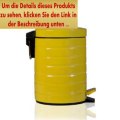 Angebote Moderner Treteimer TRASHY gelb farbenfroher Mülleimer Treteimer