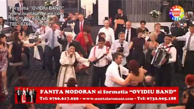 FANITA MODORAN si OVIDIU BAND-Super Formatie Nunta Muzica populara si de petrecere la nunta LIVE 2013