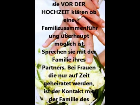 Habibi/ Der Traum aus 1001 Nacht/ Schutz vor dem Mißbrauch von Frauen und der Institution Ehe zur Aufenthaltsbeschaffung