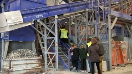 Visite du Centre de tri SMN à Garosud