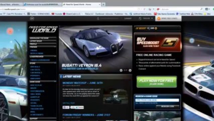 NFS World Boost Hack Generator- November 2013 New Update