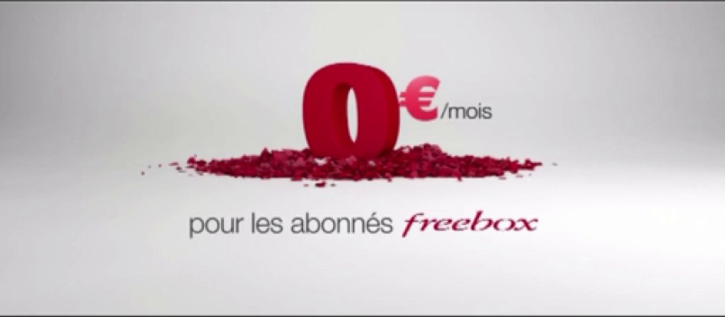 Publicité Free Mobile forfait 2 euros version 2 - Vidéo Dailymotion