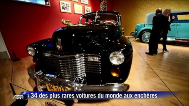 Vente aux enchères de voitures anciennes à New York