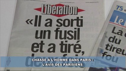 Chasse à l'homme: l'avis des Parisiens