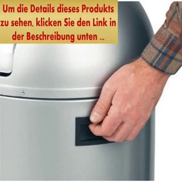 Angebote Hailo 0850-161 Großraum-Abfallbox KickMaxx 50, weiß