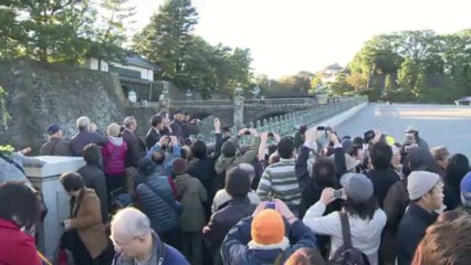 US ambassador Kennedy meets Japan emperor