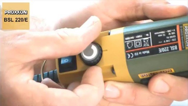 Ponceuse à bande Proxxon BSL 220/E - HMDIFFUSION