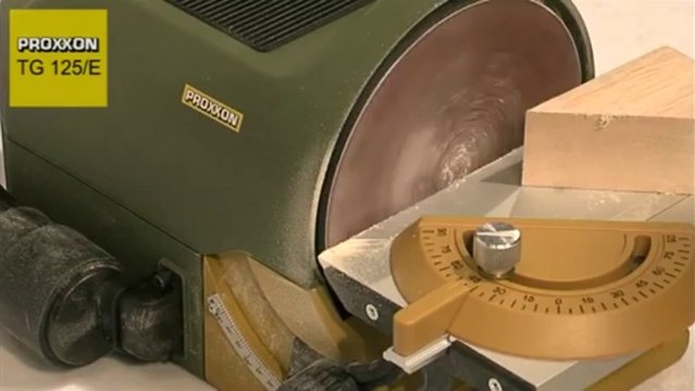 Ponceuse à disque Proxxon TG 125/E - HMDIFFUSION