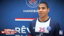 Hand Star Game - PSG Handball - ABALO et NARCISSE répondent aux questions sur les caractéristiques sportives des joueurs de la LNH