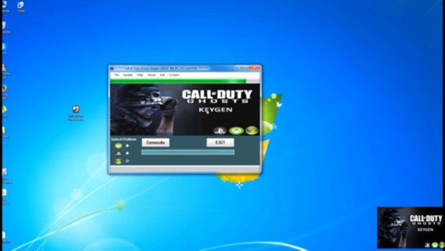 call of duty Ghosts working keygens [xbox 360, PS3, PC]