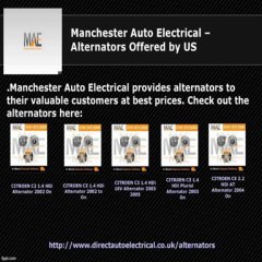Auto Electrical Services Manchester