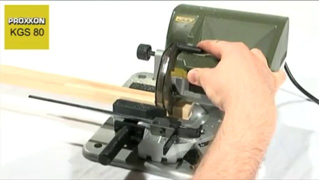 Mini-scie à onglet Proxxon KGS 80 - HMDIFFUSION