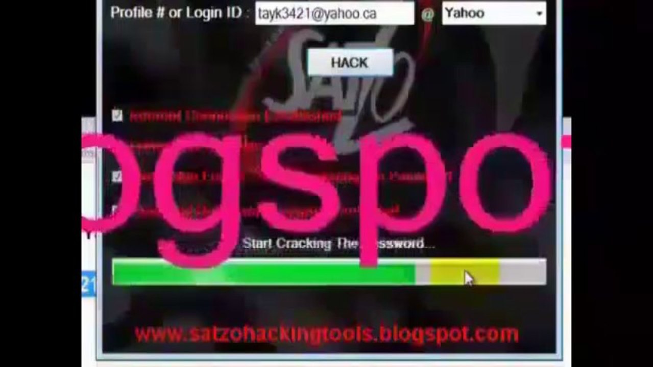 Simple way to hack yahoo mail