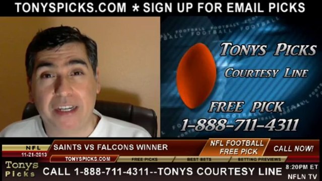 Atlanta Falcons vs. New Orleans Saints Pick Prediction NFL Odds