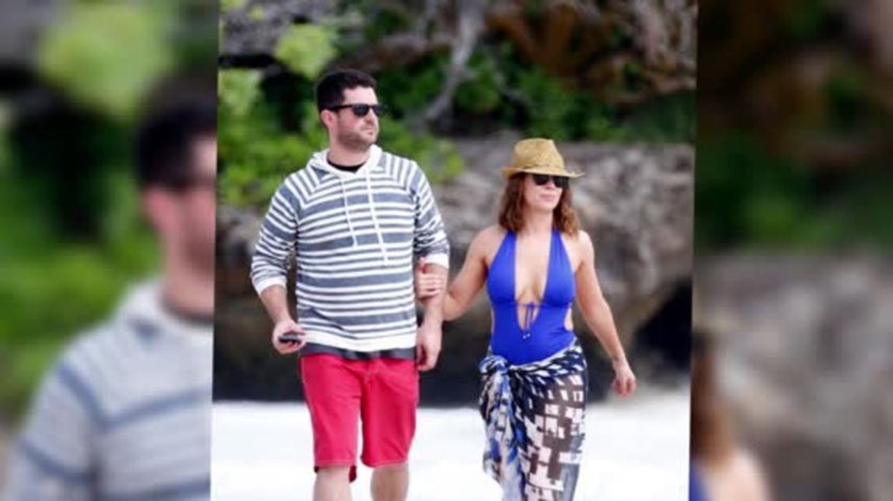 Alyssa Milano sah fabelhaft in blauem Monokini aus