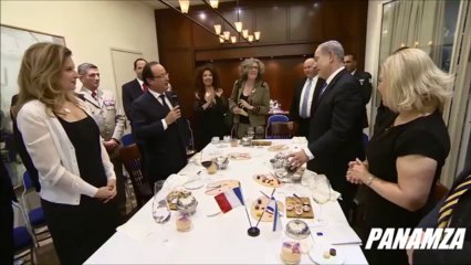 Le «chant d'amour» de François Hollande «pour Israël et ses dirigeants»