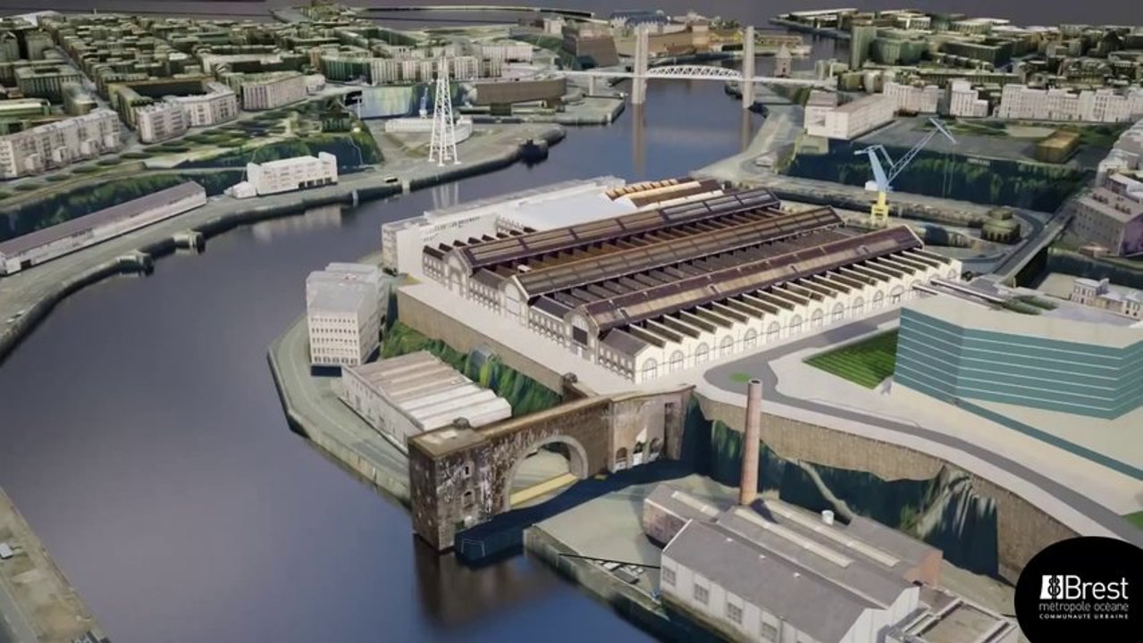 Brest. La nouvelle vidéo du projet de téléphérique des Capucins