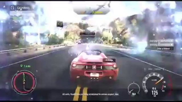 Need for Speed Rivals Gameplay Walkthrough Part 14 - Let's Play (Ferrari 458 Spider)