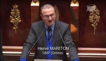 PLF 2014 Hervé Mariton Explication de vote du Groupe UMP