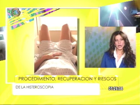 Histeroscopia, método que diagnostica enfermedades uterinos en vivo y directo