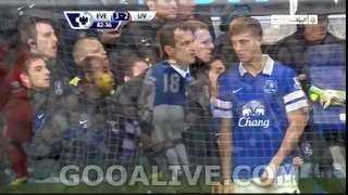 Romelo Lukaku Amazing Goal Everton FC Vs Liverpool 3-2 Gooalive.com ~ 23/11/2013