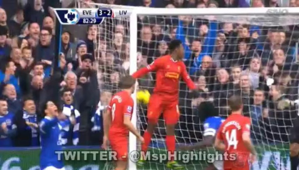 Everton vs Liverpool 3:2 Lukaku
