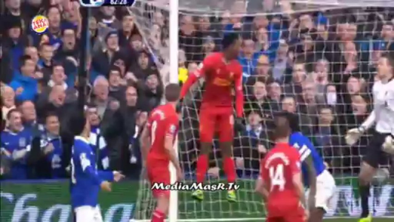 هدف ايفرتون الثالث في ليفربول - الجولة 12 - 23/11/2013