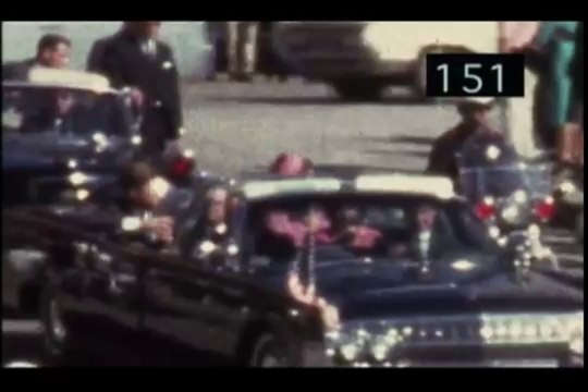 L'assassinat de Kennedy (JFK) le film de Zapruder (meilleure qualité)