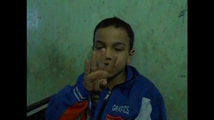 طفل بيسئل ليه بتخاف يل سيسي