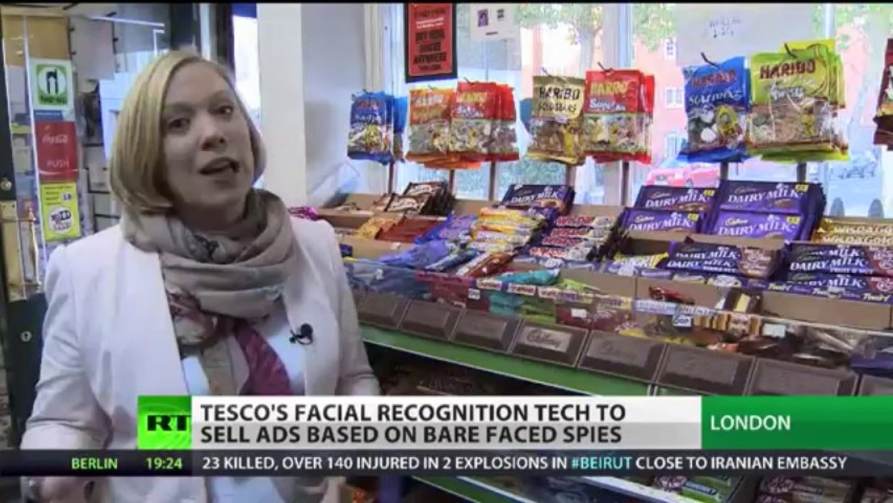 Supermarket Spies_ Tesco to scan customers' faces for better marketing_(360p)