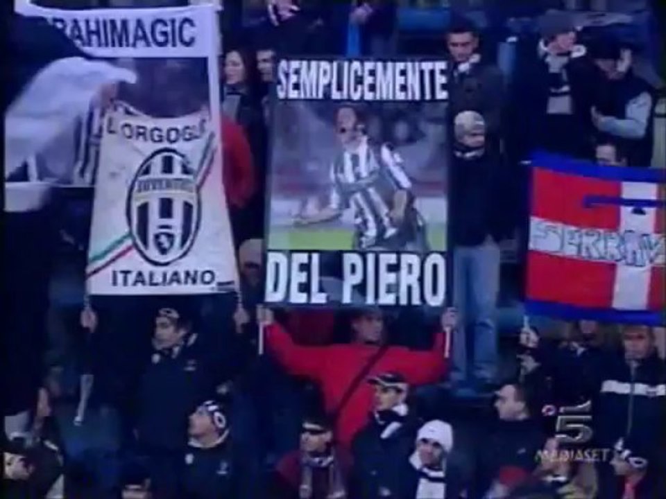 Juventus - Cagliari 4-0 (11.12.2005) 15a Andata Serie A.