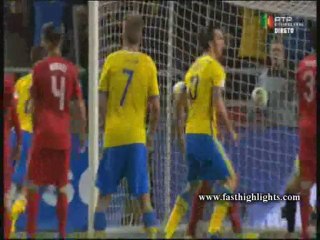 Sweden 2-3 Portugal (WC 2014 Qualif)