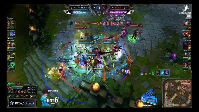 [H/L] LOL Champs Summer 2013_MVP Ozone vs JIN AIR FALCONS Match 1 (2013.7.12)