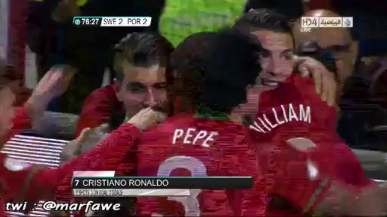 SWEDEN 2-3 PORTUGAL (WC 2014 - PLAYOFFS)