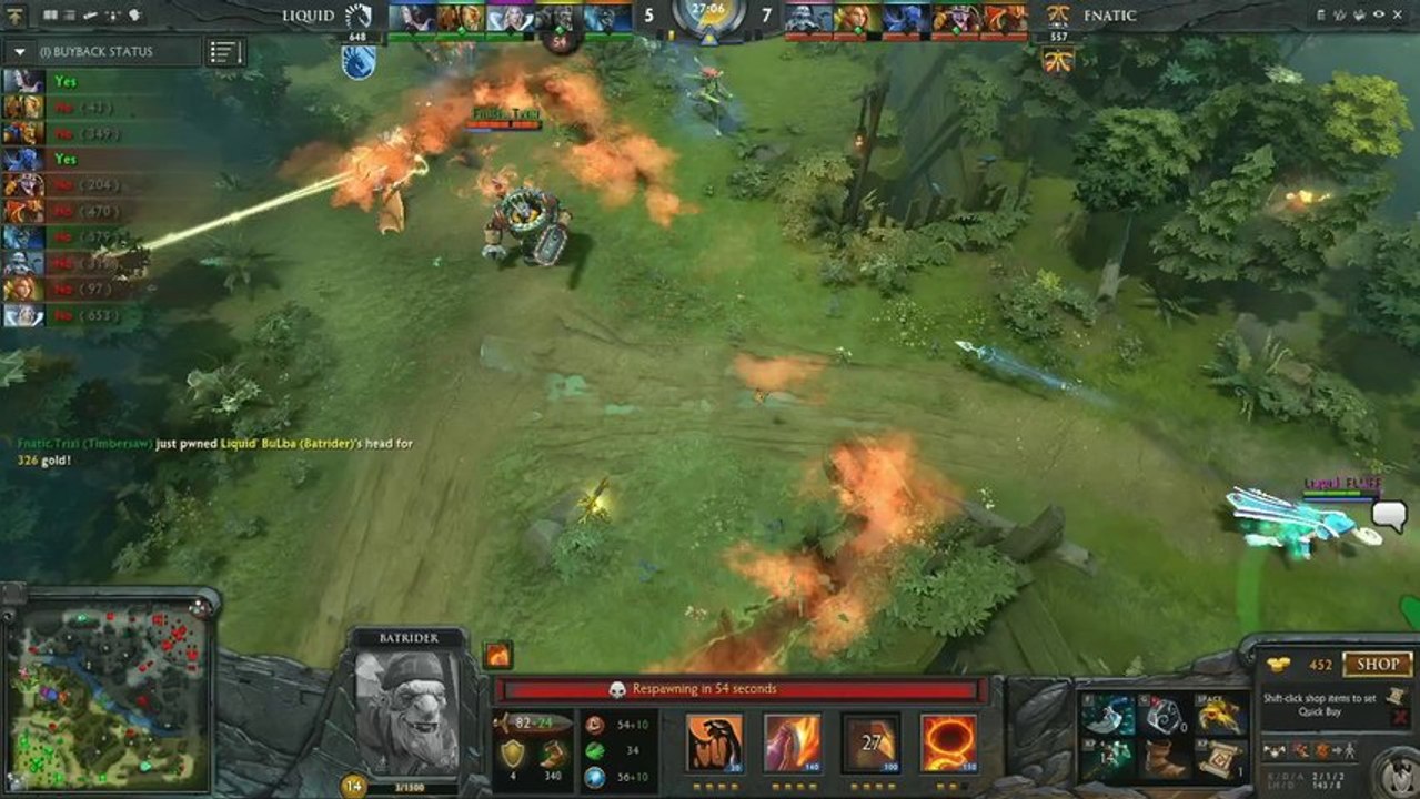 Fnatic EU vs Team Liquid Game 2 - DOTA 2 Champions League - TobiWan & Clairvoyance