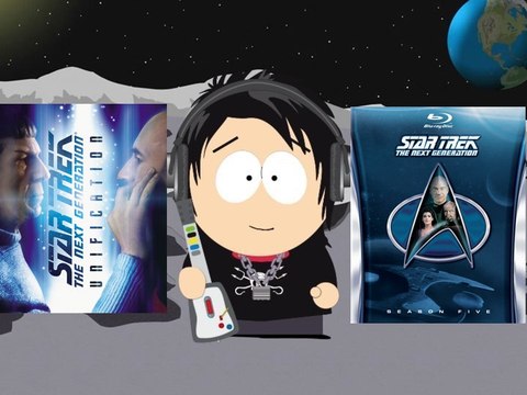 Star Trek TNG Season 5 & Unification Blu-Ray Sets Unboxings