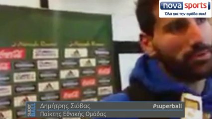 O Δημήτρης Σιόβας στη Super BALL 19.11