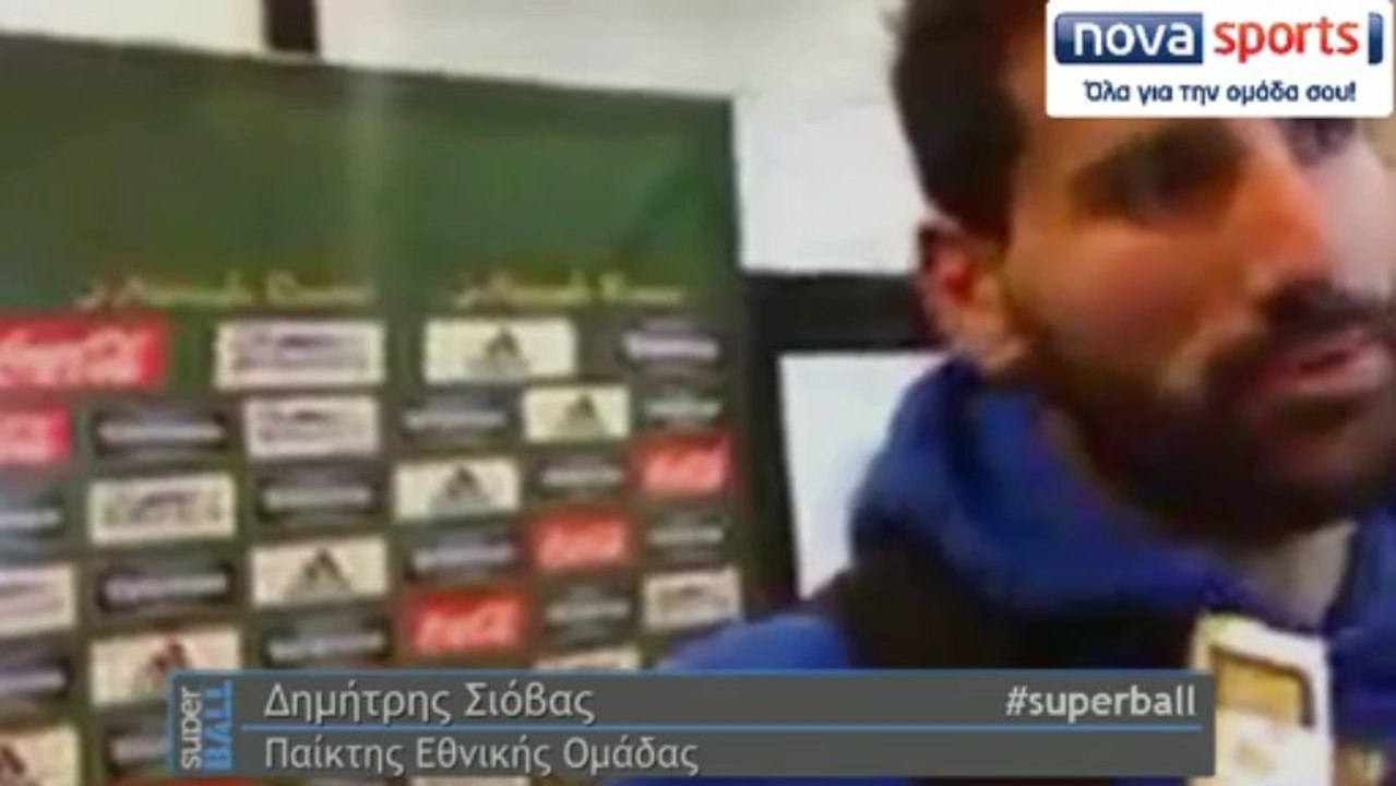 O Δημήτρης Σιόβας στη Super BALL 19.11