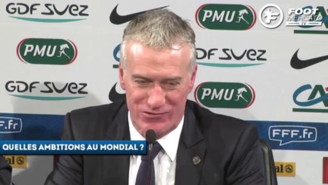 Deschamps évoque ses ambitions pour le Mondial