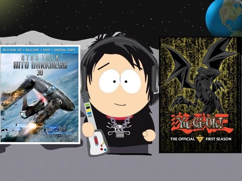 Yugioh Classic/Original Series Season 1 2013 DVD & Star Trek Into Darkness 3D Combo Pack Unboxings