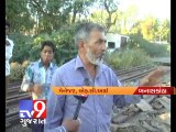 Banaskantha - Fire broke in railway yard where stock of rice was stored - Tv9 Gujarat