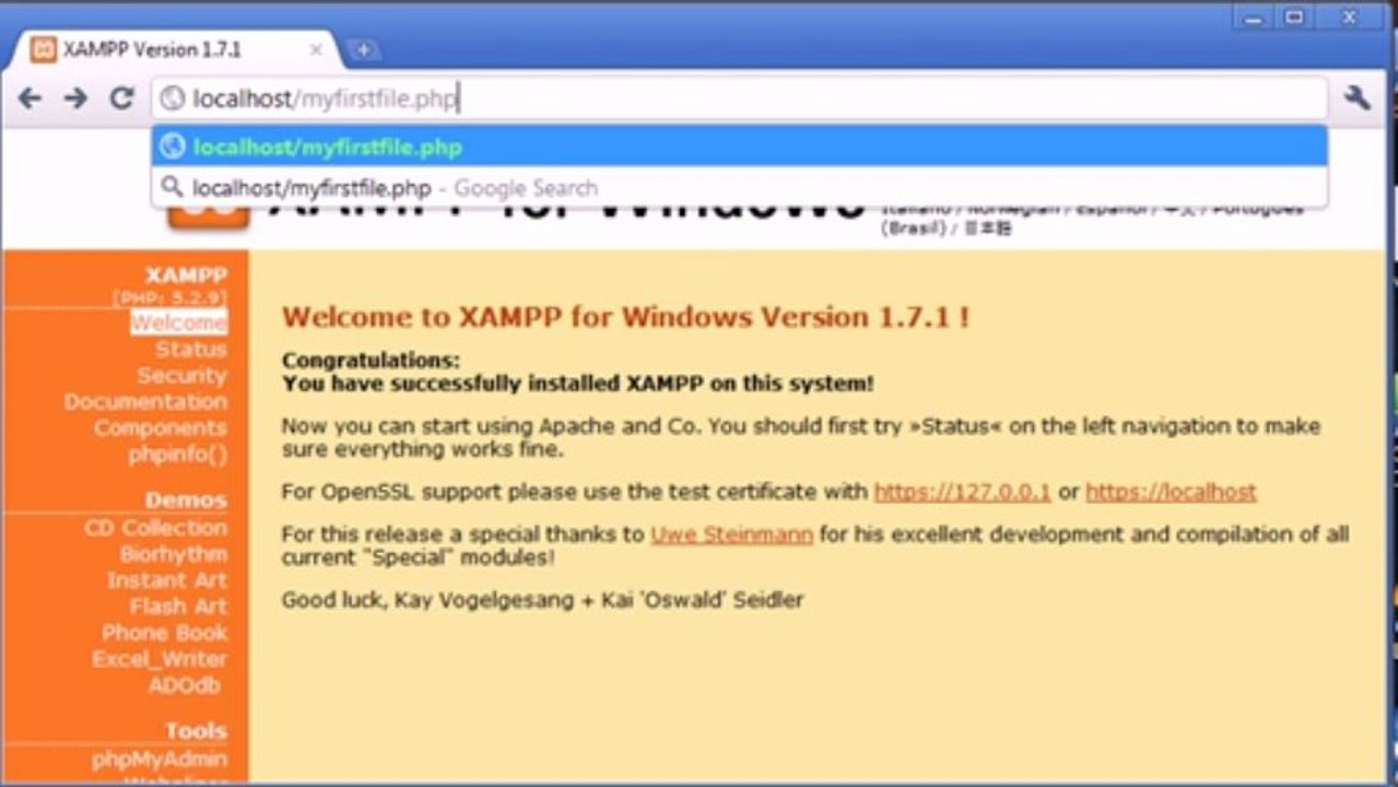 Beginner PHP Tutorial - 4 - Creating Your First PHP File By MNRAQ